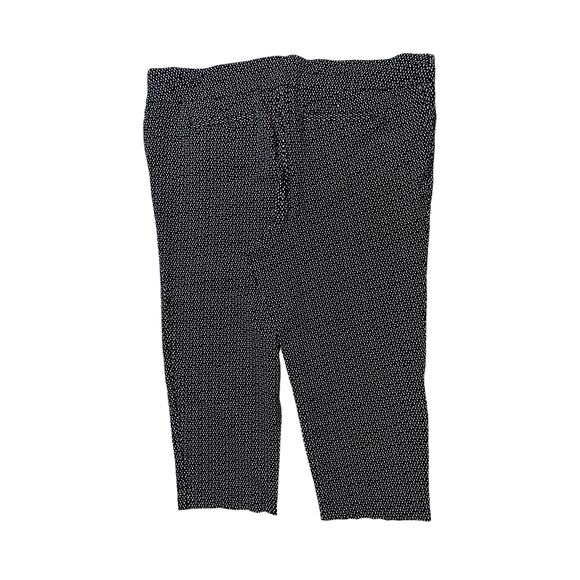 APT.9 Plus Size 22W Black & White Patterned Stretch Capri Pants – Pull-On Style - Picture 2 of 8
